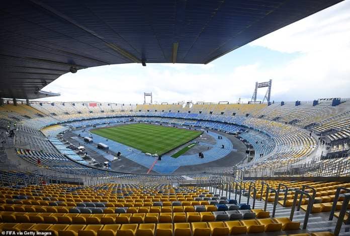 The Sounders will play their first game in the Stade Ibn-Batouta on Saturday