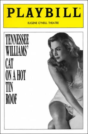 Cat on a Hot Tin Roof Playbill - May 1990