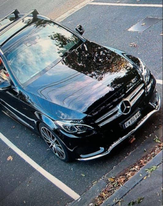 Richard Buxton’s stolen Mercedes.