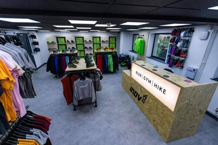 Located on the Beechburn Industrial Estate in Crook, INOV-8 THE OUTLET opens its doors for the first time on Monday (March 27th), selling inov-8 branded running, hiking and fitness kit <i>(Image: INOV-8)</i>