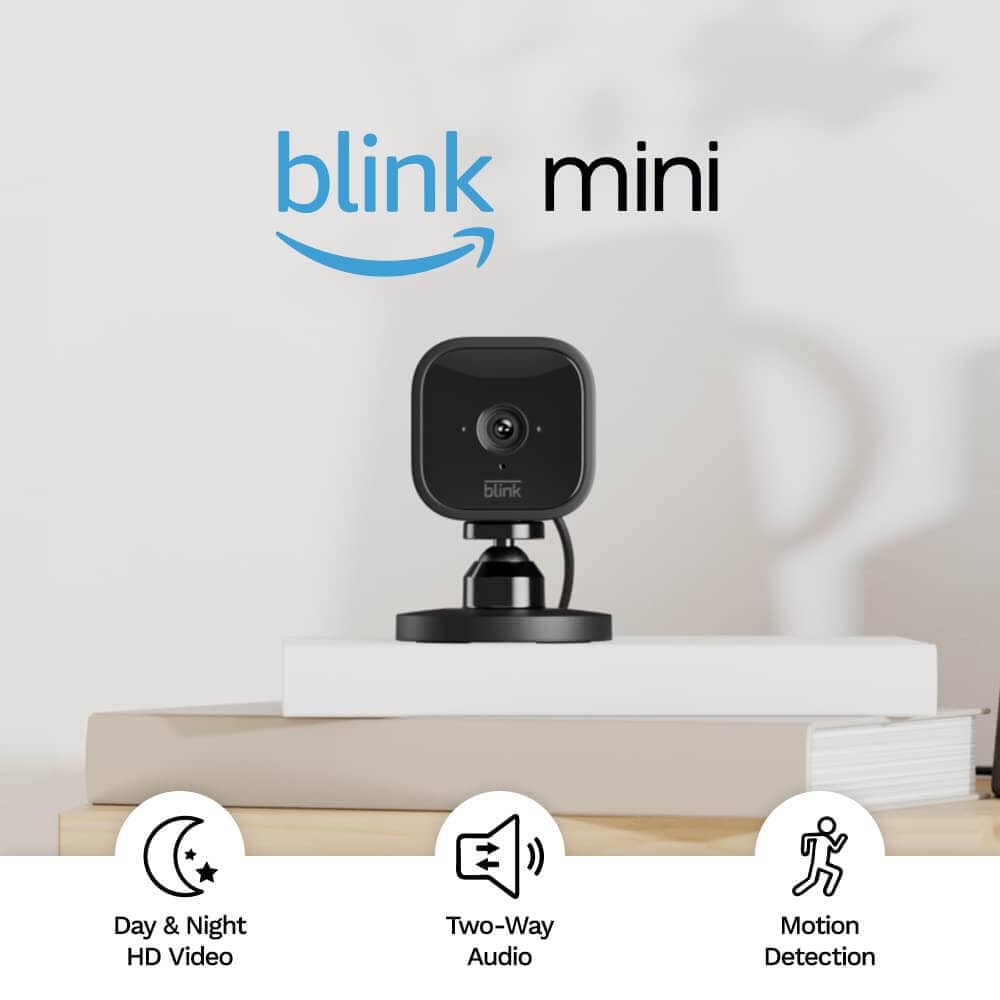 Blink Mini Compact Smart Security Camera
