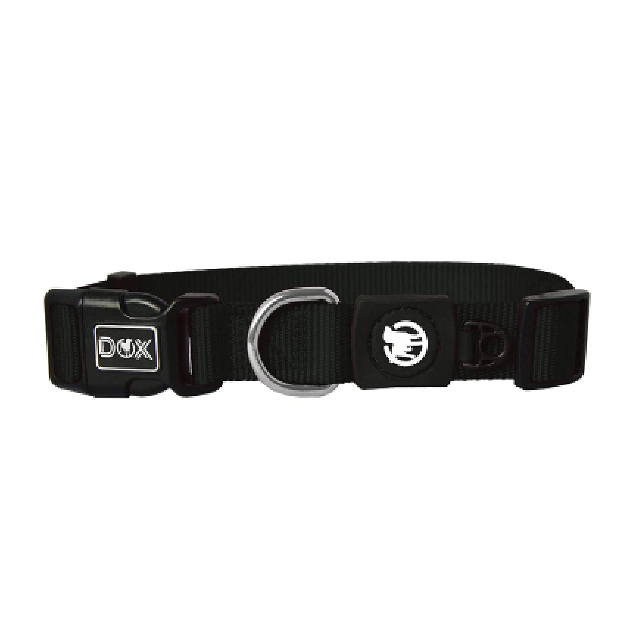 DDOXX Nylon Dog Collar - XS (Black)