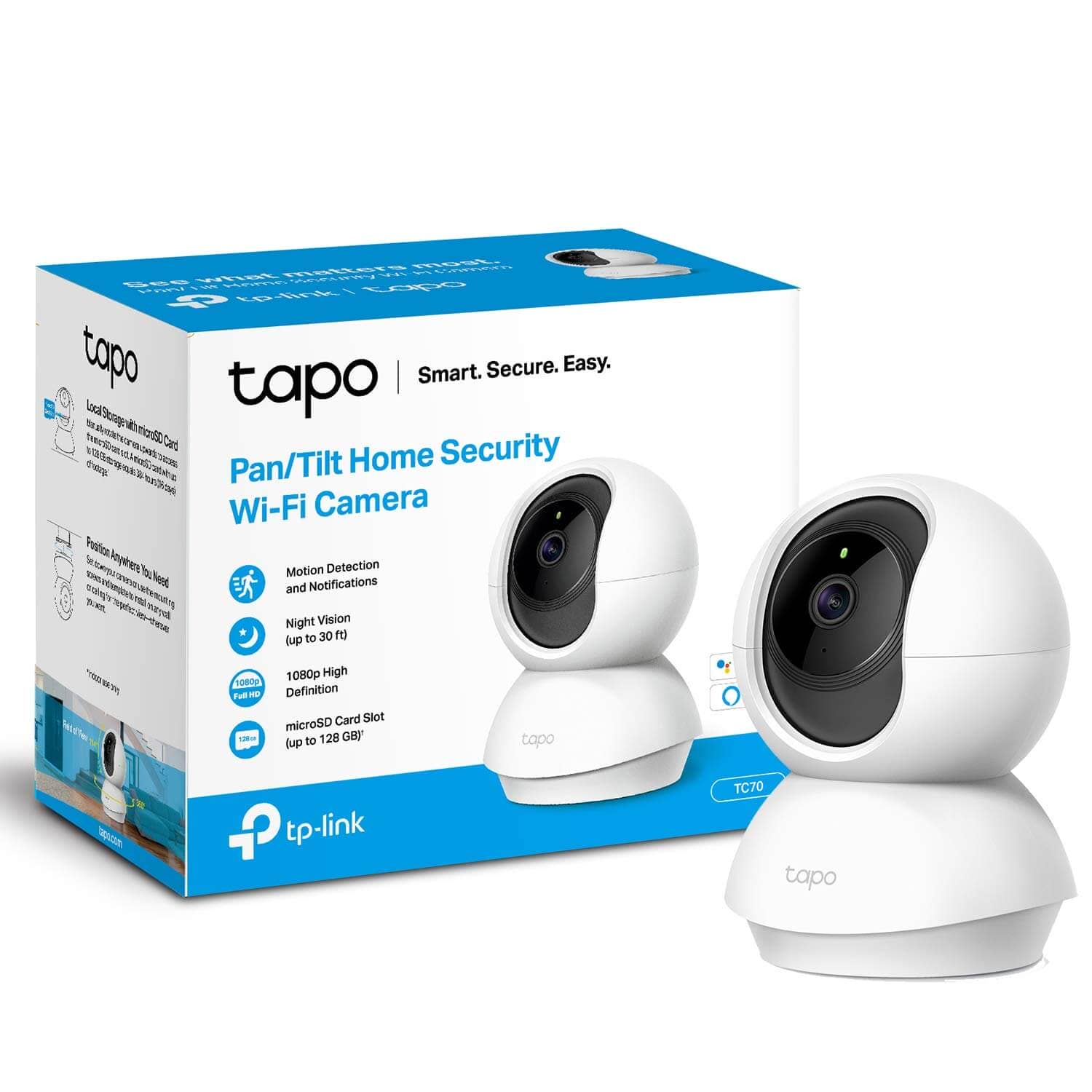 TP-Link Tapo Pan/Tilt Smart Security Camera