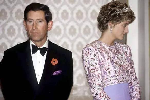 Prince Charles and Princess Diana in 1992. He paid £17 million plus a yearly stipend. 