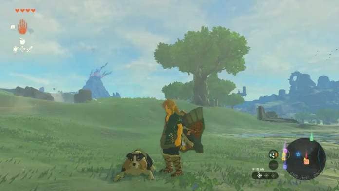 can you pet the dog this time in The Legend of Zelda: Tears of the Kingdom - answer no