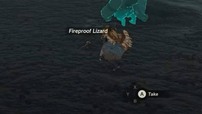 Fireproof Lizards Zelda Tears of the Kingdom