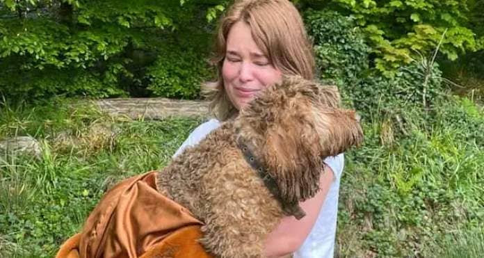 A PET dog managed to dig his way to safety after being trapped underground for three days - thanks to a friend’s dog sniffing out his location.