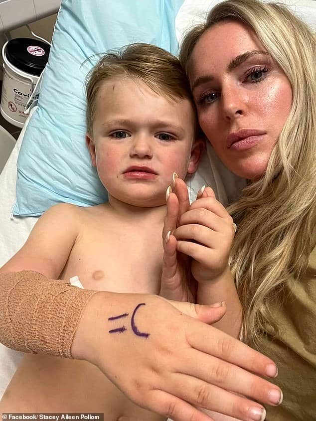 Jad, a four-year-old from Chattanooga, Tennessee, was bitten by a copperhead snake over Memorial Day weekend