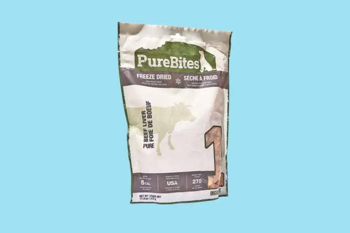 “They are easy for dogs to digest and have a great smell for training.” Beef Liver freeze-dried dog treats (11 oz.), $24 at PureBites.com 
