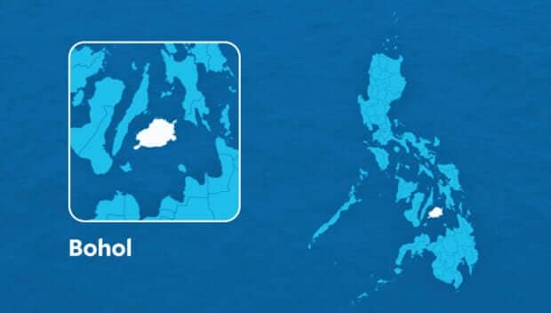 Policemen arrest three suspects in the robbery of a gas station in Bohol and the killing of a security escort