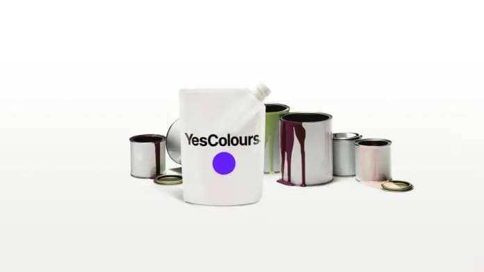YesColours is the eco-friendly paint brand on a mission to reduce UK’s paint waste.
