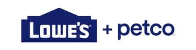 Lowe's + Petco Logo (PRNewsfoto/Lowe's Companies, Inc.)