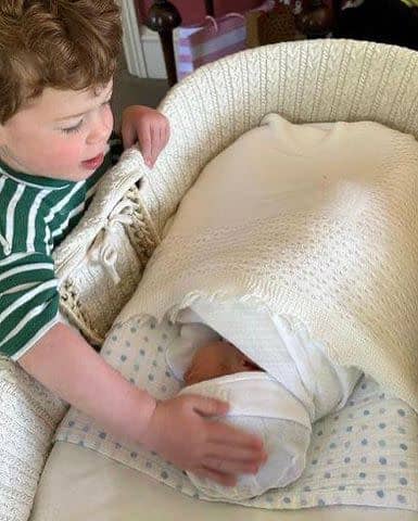<p>Princess Eugenie/instagram</p> August and Ernest Brooksbank, Princess Eugenie's sons.