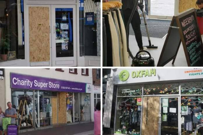 'Destruction everywhere' as high street charity shops are burgled overnight <i>(Image: Daily Echo)</i>