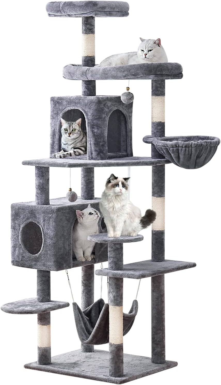 YARUOMY Cat Tree Furniture with Scratching Posts