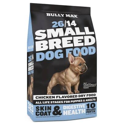 Bully Max Small Breed Dog Food is specially formulated for the unique needs of small dogs.
