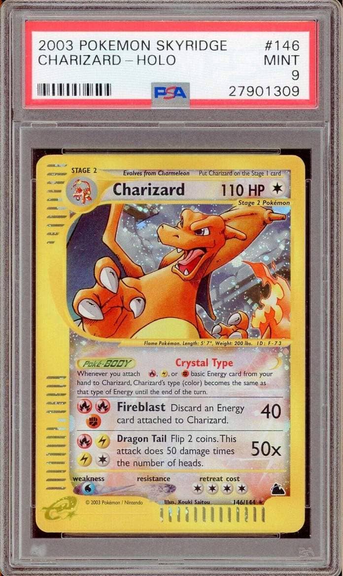 Oxford Mail: The rare Charizard card sold for more than £5,000 on eBay