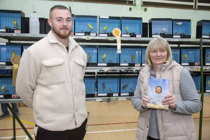 James and Gillian Larkin at the Arklow & District Society's annual show in the Coral Leisure Centre, Arklow. Photo: Michael Kelly