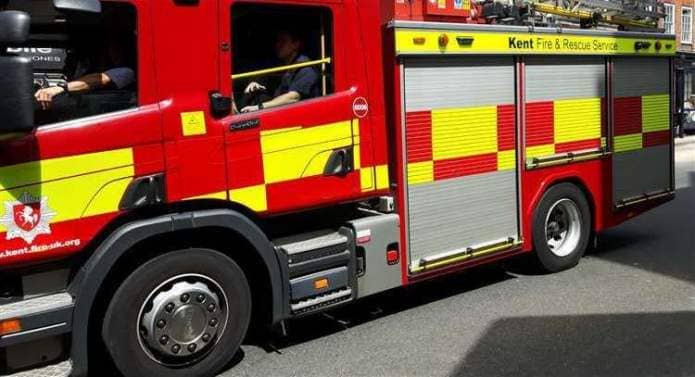 Five fire engines attended the house in Prince Charles Avenue, Sittingboure Picture: Stock Image