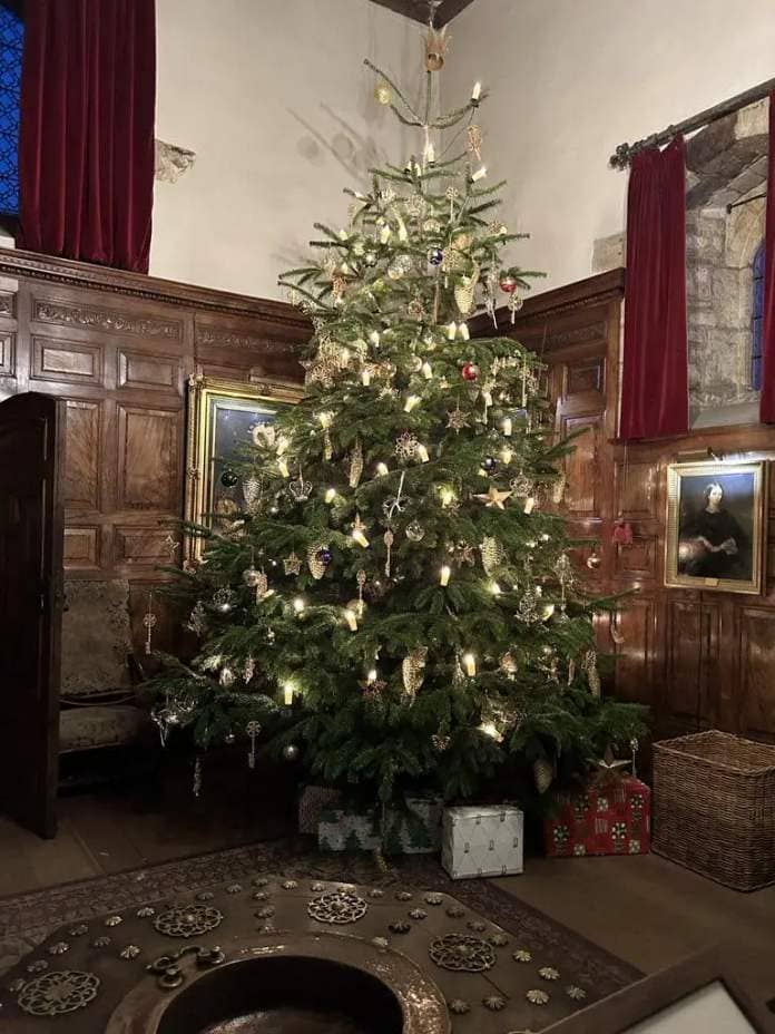 News Shopper: Hever Castle Christmas tree