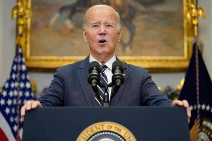 Biden said history would judge those who ‘turned their backs' (AP)
