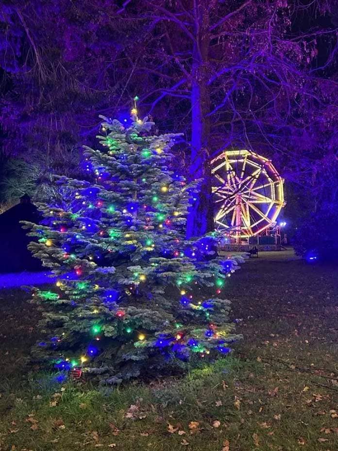 News Shopper: Hever Castle Christmas tree and ferris wheel