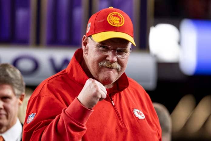 Andy Reid's schemes have led to back-to-back Super Bowl victories. (Michael Owens/Getty Images)
