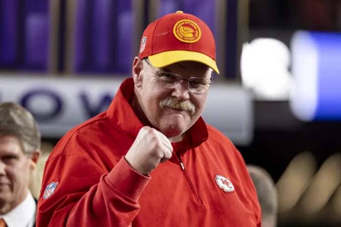 Andy Reid's schemes have led to back-to-back Super Bowl victories. (Michael Owens/Getty Images)