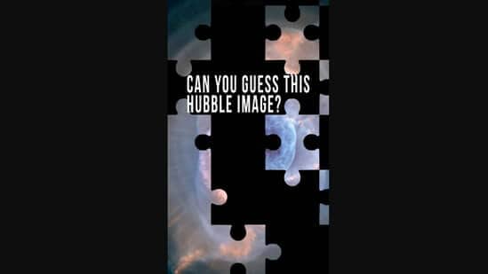 Brain teaser: What do you think this Hubble image shows? (Instagram/@nasahubble)
