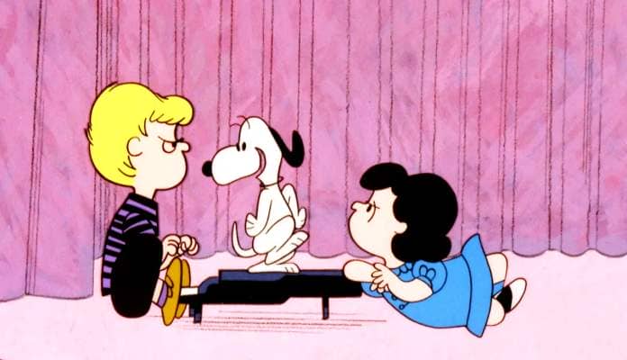 CHARLIE BROWN CHRISTMAS, Schroeder, Snoopy, Lucy Van Pelt, 1965