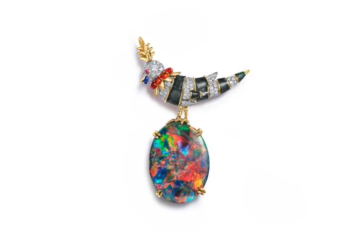 Tiffany & Co. Debuts Rainbow Bird On A Rock, A High Jewelry Capsule Collection