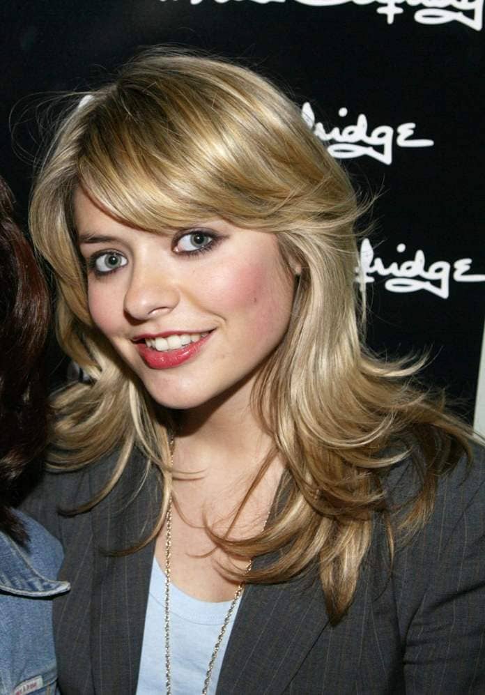 Holly Willoughby attending a Miss Selfridge fashion event in London on 24th March 2004