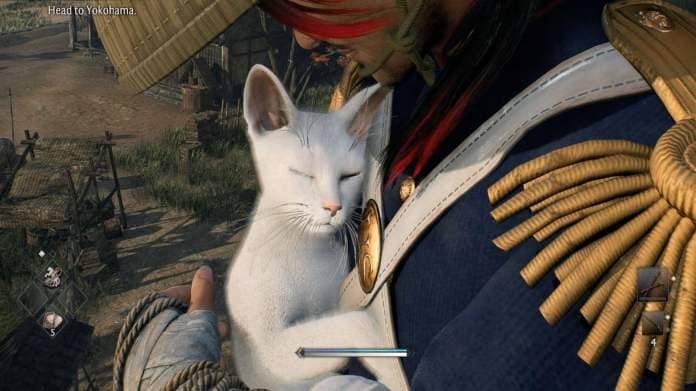 A cat in Rise of the Ronin (Image via Sony Interactive Entertainment)