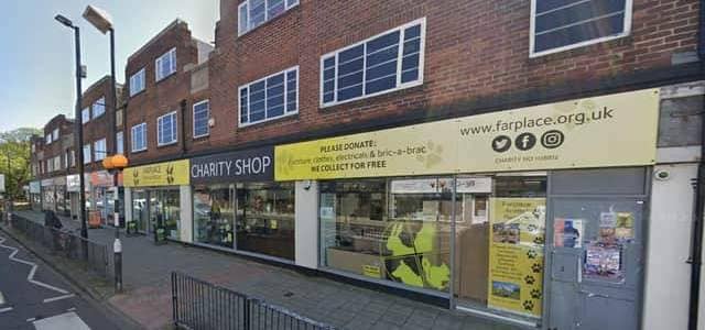 The new collection point is at the Farplace Animal Rescue charity shop in Whitley Bay. (Photo by Google)