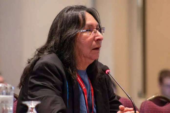 Cat Lake First Nation Chief Russell Wesley, seen in this file photo from the Nishnawbe Aski Nation winter chiefs' assembly in February, says he is grateful for how people have come together to support Cat Lake after its nursing station was destroyed in a fire Saturday night. (Sarah Law/CBC - image credit)