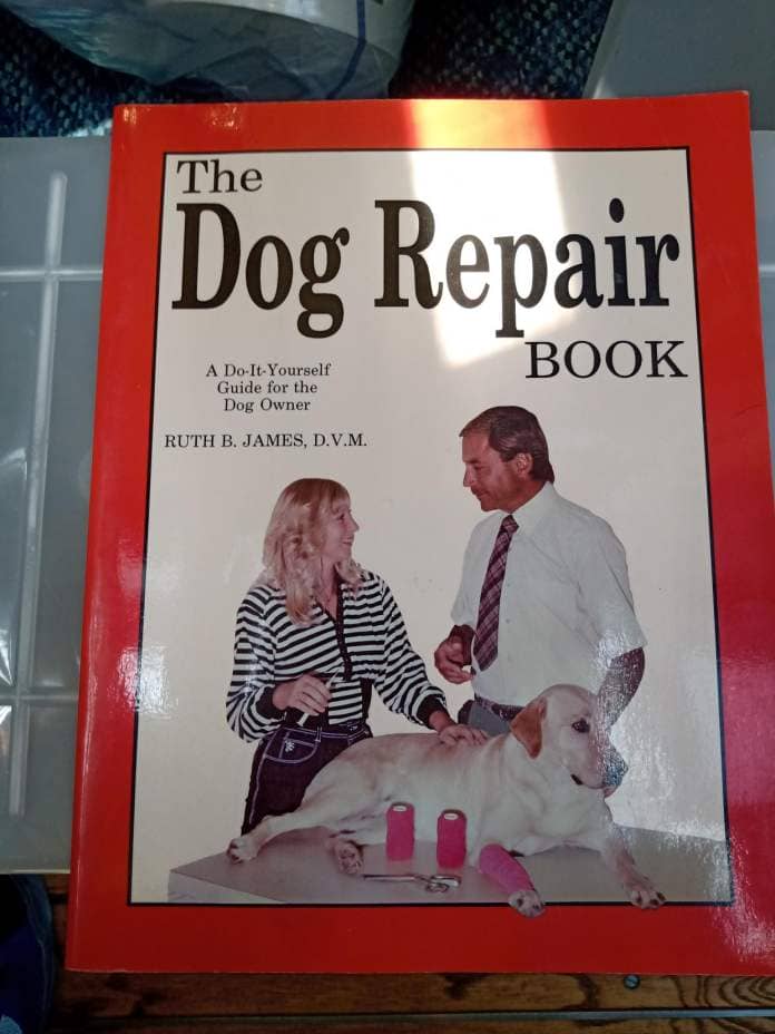 A book on treating dog injuries was found at Brown’s address (RSPCA/PA)
