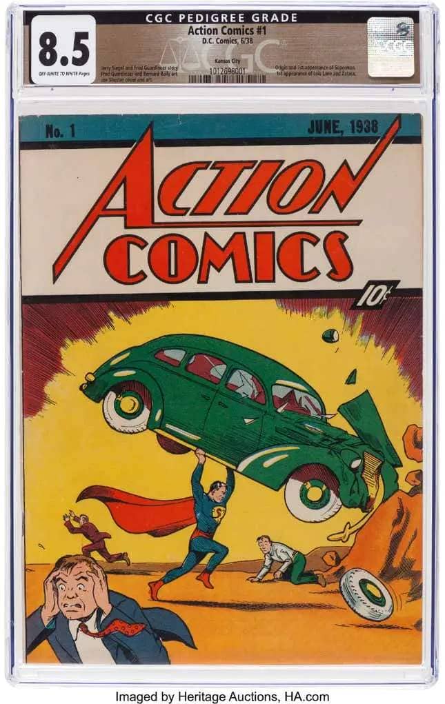 Image for article titled It&#39;s a Bird, It&#39;s a Plane, It&#39;s the Most Expensive Comic Ever Sold!