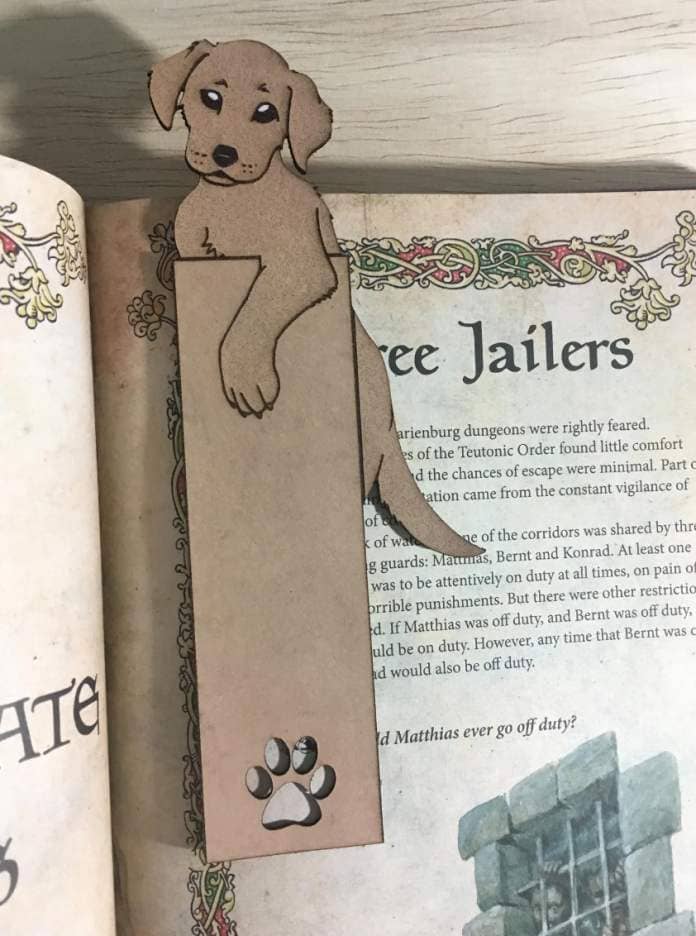 Cute Puppy Bookmark