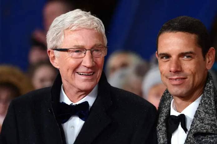 LONDON, ENGLAND - JANUARY 22: Paul O'Grady and Andre Portasio attend the National Television Awards held at The O2 Arena on January 22, 2019 in London, England. (Photo by Joe Maher/WireImage)