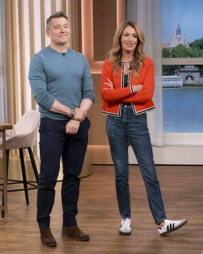 ben shepard and cat deeley on this morning 
