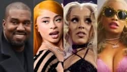 Kanye West's 'New Body' Was Sent To Ice Spice & Doja Cat To Replace Nicki Minaj