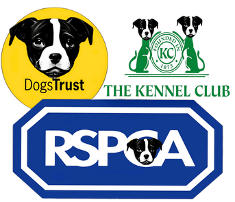 Dogs Trust, RSPCA, Royal Kennel Club.