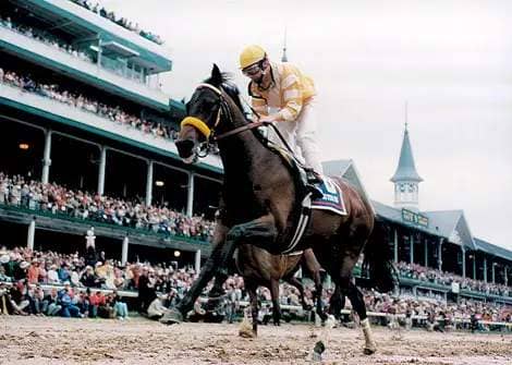 Go for Gin and Chris McCarron win the 1994 Kentucky Derby