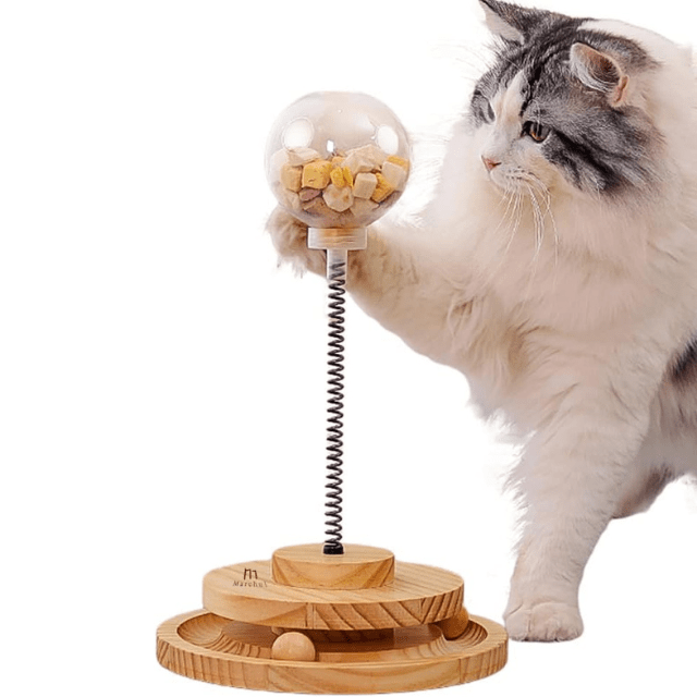 Marchul Cat Treat Dispenser Toy: $18, Great for Food Driven Cats